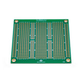 Front of 3 inch by 3 inch protoboard, SchmalzTech ST-PROTO-3-3