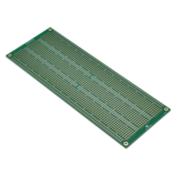 Top of 3 inch by 8 inch protoboard, SchmalzTech ST-PROTO-3-8