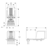 RJ11 Breadboard Breakout