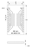 Mechanical drawing of ST-SOIC-24